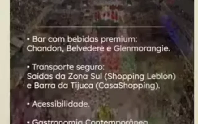 O melhor camarote da Sapucaí