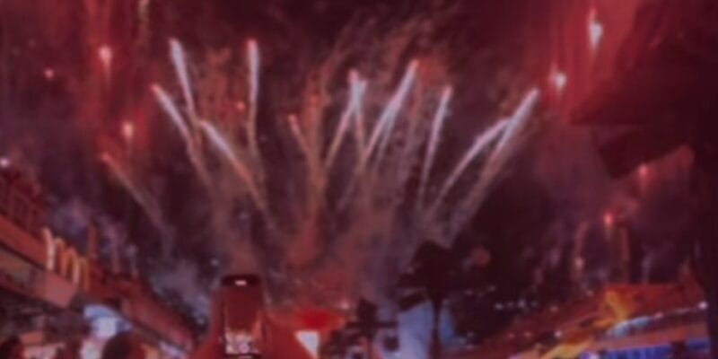 O melhor camarote da Sapucaí